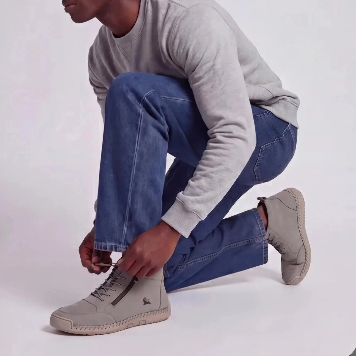 Sneakers Zippées Orthopédiques Confort Quotidien Respirantes
